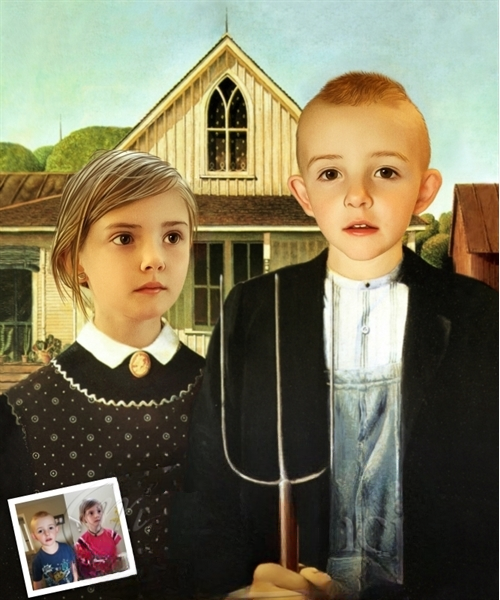Photo to Oil Painting 
