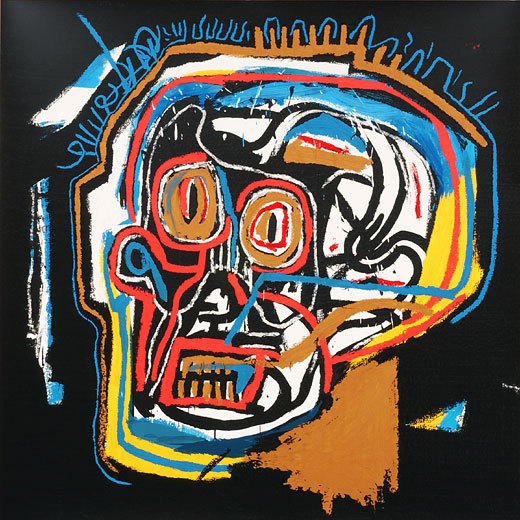 Head by Basquiat, Jean-Michel Oil Painting reproduction