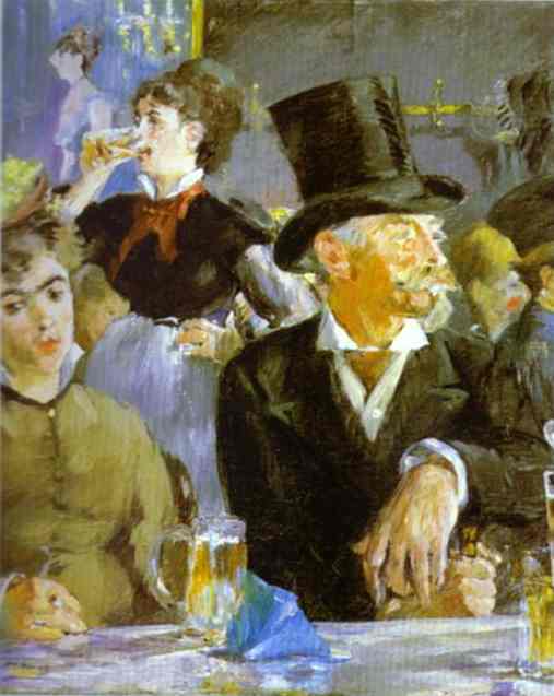 Bock Drinkers. 1878  by Edouard Manet Oil Painting reproduction