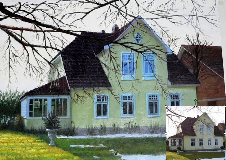 Custom  Landscape / House Oil Paintings from Photos