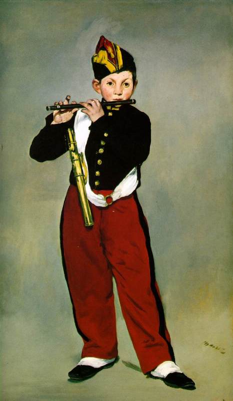 The Fifer   1866 by Edouard Manet Oil Painting reproduction