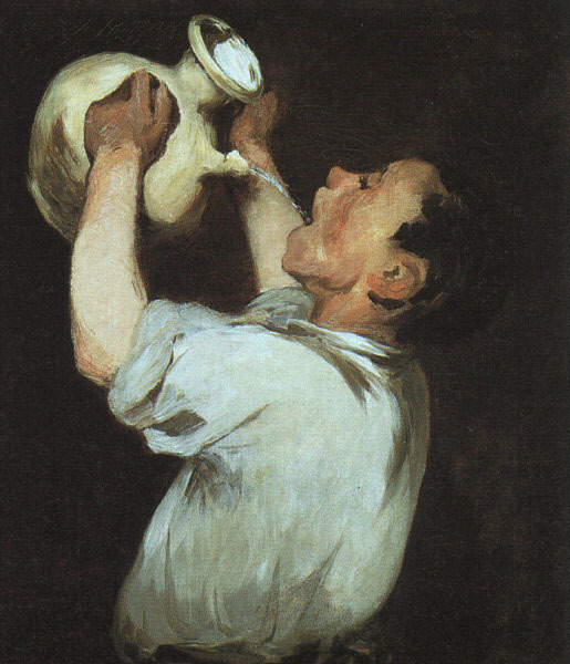 Boy with a Pitcher, 1862 by Edouard Manet Oil Painting reproduction