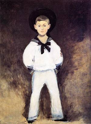 Portrait of Henry Bernstein as a Child 1881 by Edouard Manet Oil Painting reproduction
