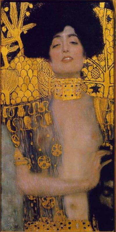 Judith I  1901  (details) by Gustave Klimt Oil Painting reproduction