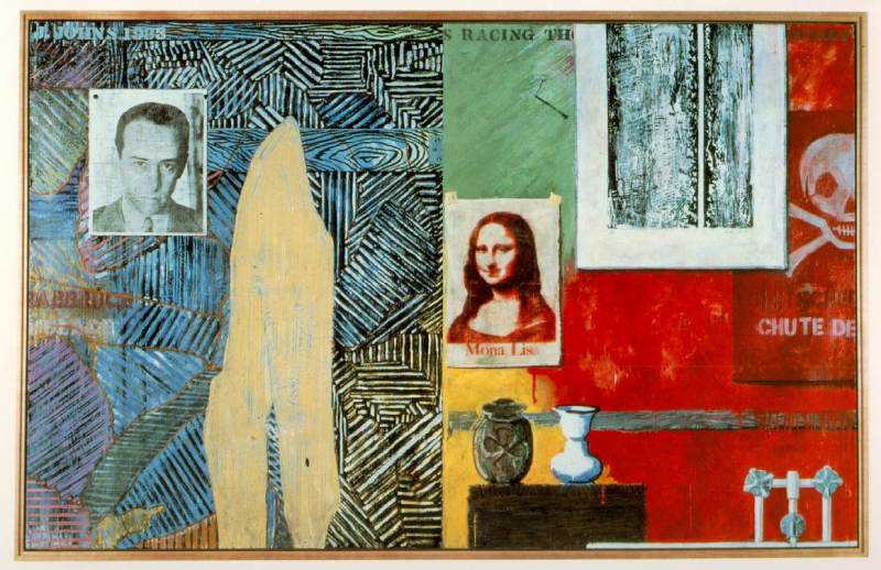 Racing Thoughts  1983  by Jasper Johns Oil Painting reproduction