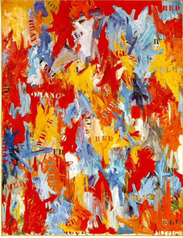 False Start  1959 by Jasper Johns Oil Painting reproduction