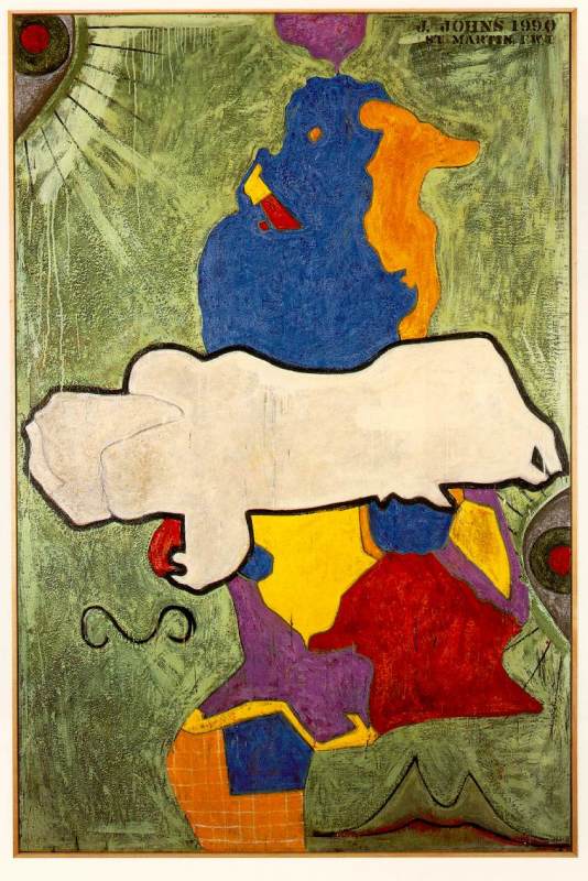 Green Angel  1990  by Jasper Johns Oil Painting reproduction