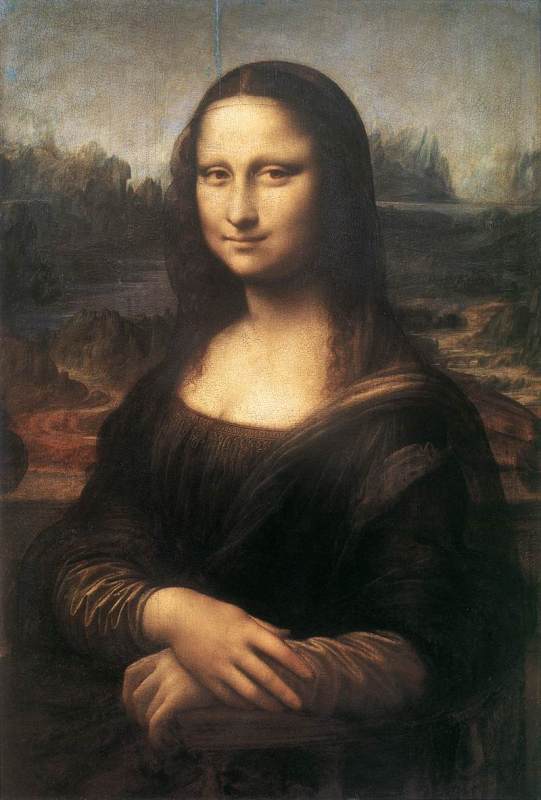Mona Lisa (La Gioconda). 1503-1506 by Leonardo Da Vinci Oil Painting reproduction