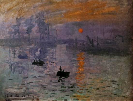 Impression Sunrise by Monet,Claud Oil Painting reproduction