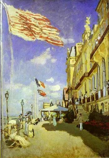 Hotel de Roches Noires, Trouville. 1870 by Monet,Claud Oil Painting reproduction