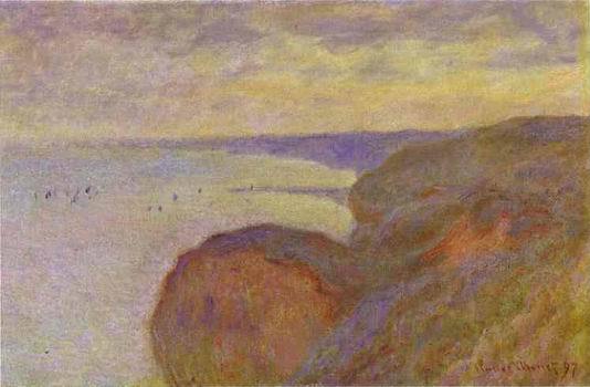 Steep Banks near Dieppe. 1897 by Monet,Claud Oil Painting reproduction