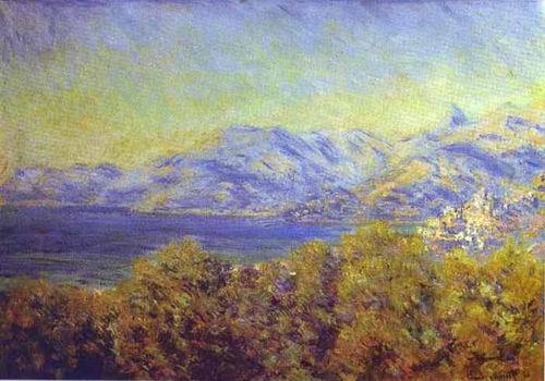 Ventimiglia. 1884 by Monet,Claud Oil Painting reproduction