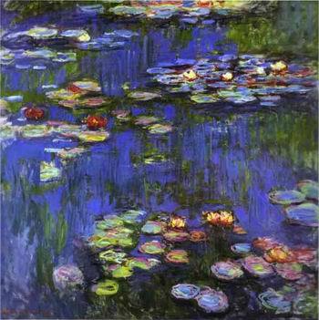Water Lilies  1906 by Monet,Claud Oil Painting reproduction