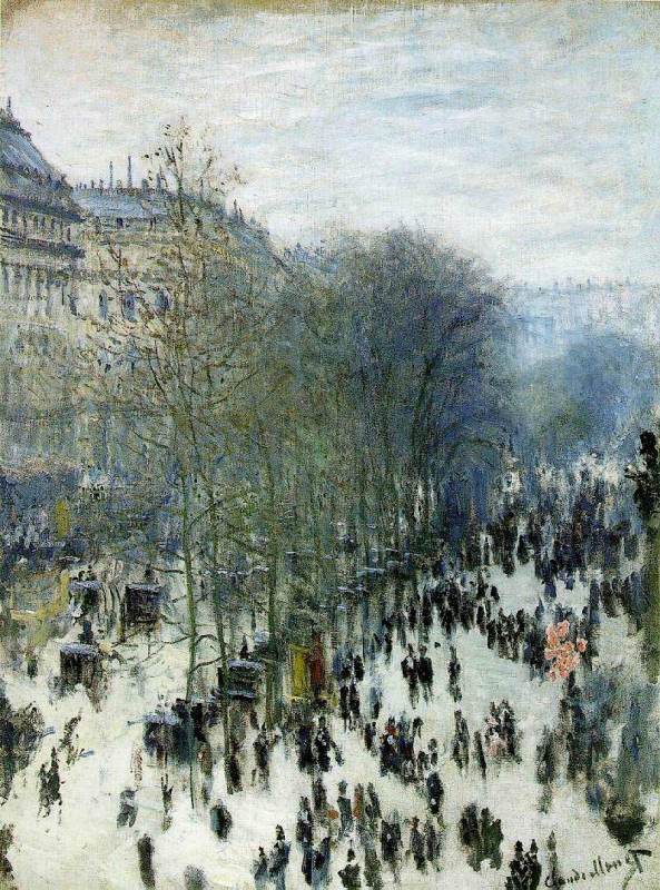 Boulevard des Capucines  1873  by Monet,Claud Oil Painting reproduction