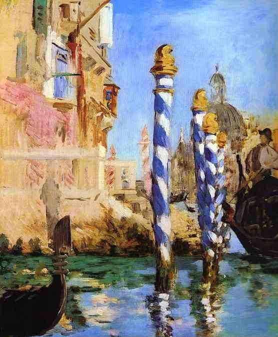 The Grand Canal,Venice by Monet,Claud Oil Painting reproduction
