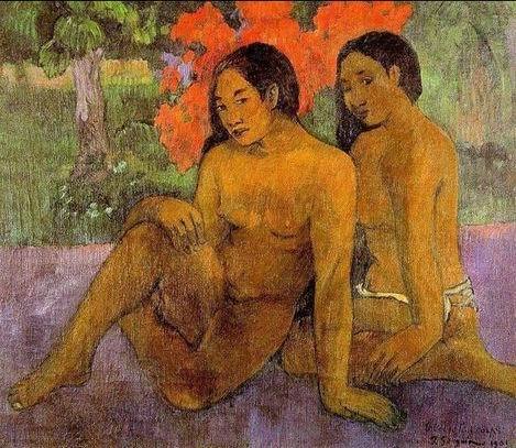 And The Gold Of Their Bodies by Paul Gauguin Oil Painting reproduction