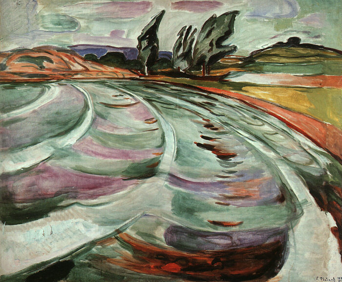 The Wave, 1921 by Edvard Munch Oil Painting reproduction
