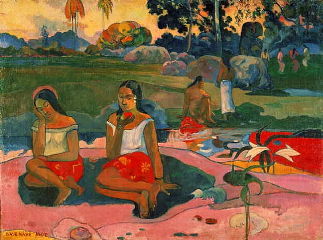 Nave, Nave Moe  1894 by Paul Gauguin Oil Painting reproduction