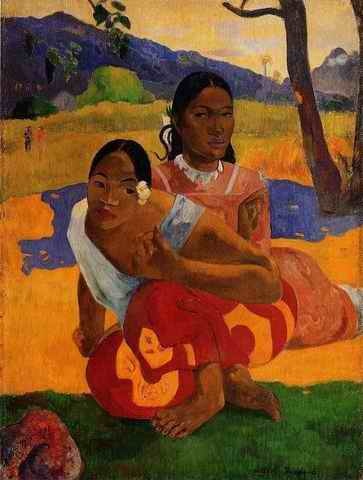 Nafeaffaa Ipolpo Aka When Will You Marry  by Paul Gauguin Oil Painting reproduction
