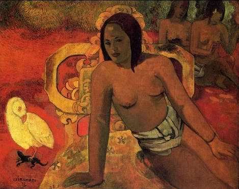 Vairumati  by Paul Gauguin Oil Painting reproduction