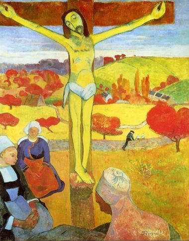 Yellow Christ by Paul Gauguin Oil Painting reproduction