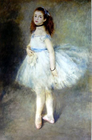 Dancer  1874 by Pierre-Auguste Renoir Oil Painting reproduction