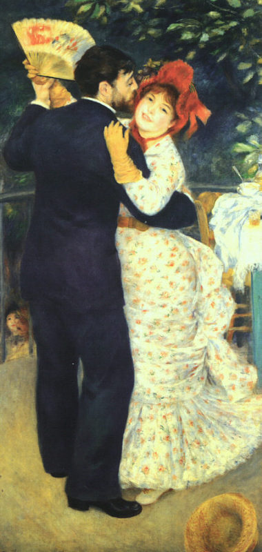 Dance in the Country, 1883 by Pierre-Auguste Renoir Oil Painting reproduction