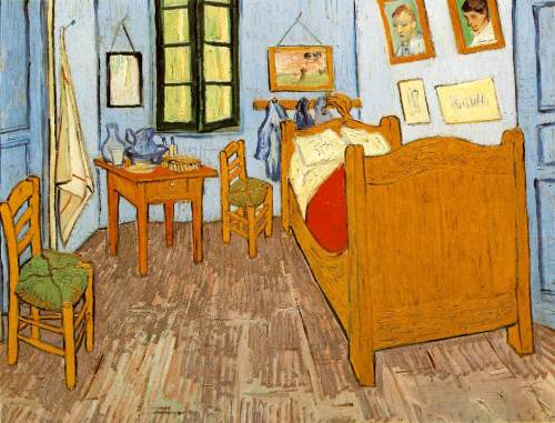 La chambre de Van Gogh a Arles (Van Gogh's Room at Arles)  by Vincent Van Gogh Oil Painting reproduction