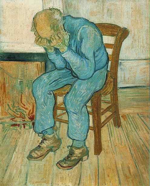 The old man by Vincent Van Gogh Oil Painting reproduction