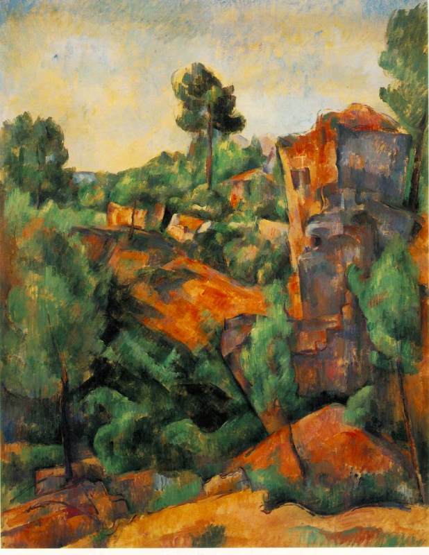Bibemus Quarry  1898 by Cezanne,Paul Oil Painting reproduction
