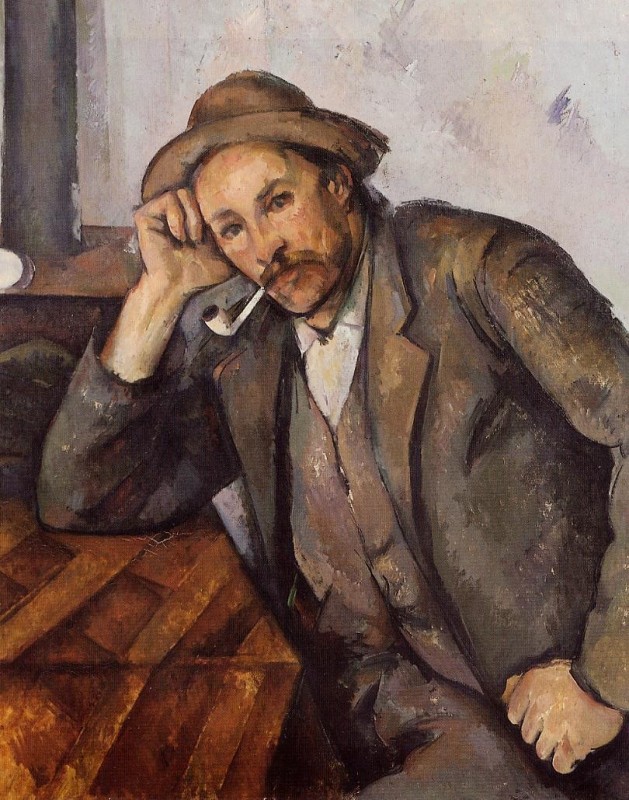 Smoker by Cezanne,Paul Oil Painting reproduction