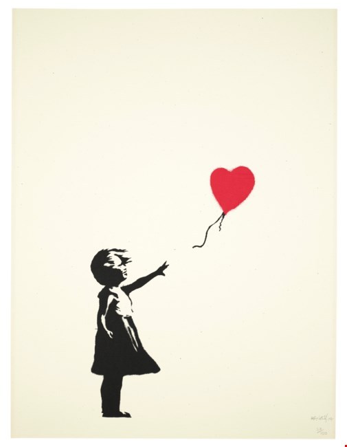 Girl with Balloon by Banksy Oil Painting reproduction