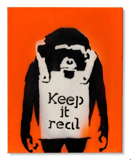 Keep It Real by Banksy Oil Painting reproduction