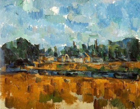 Riverbanks by Cezanne,Paul Oil Painting reproduction