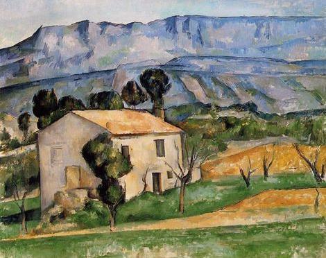 Houses In Provence Near Gardanne by Cezanne,Paul Oil Painting reproduction