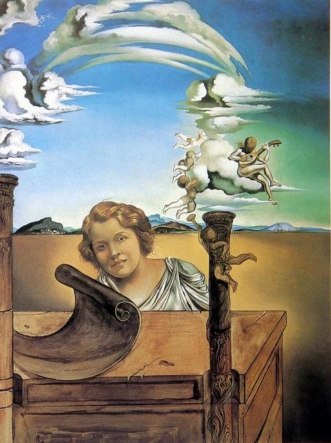 Melancholy ,1942 by Dali Salvador Oil Painting reproduction