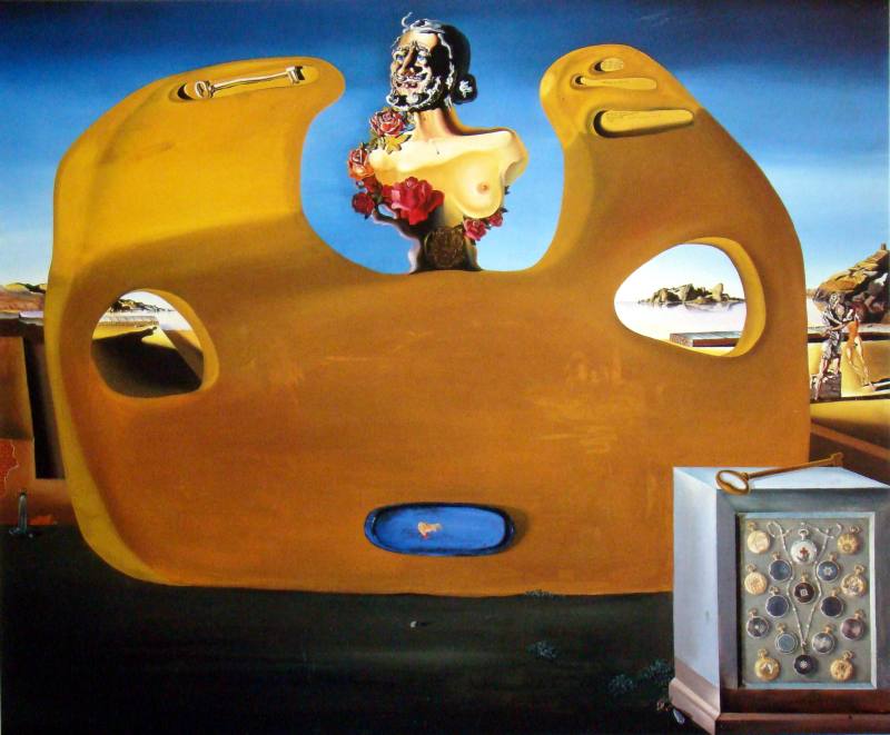 Memory of the Child - Woman by Dali Salvador Oil Painting reproduction