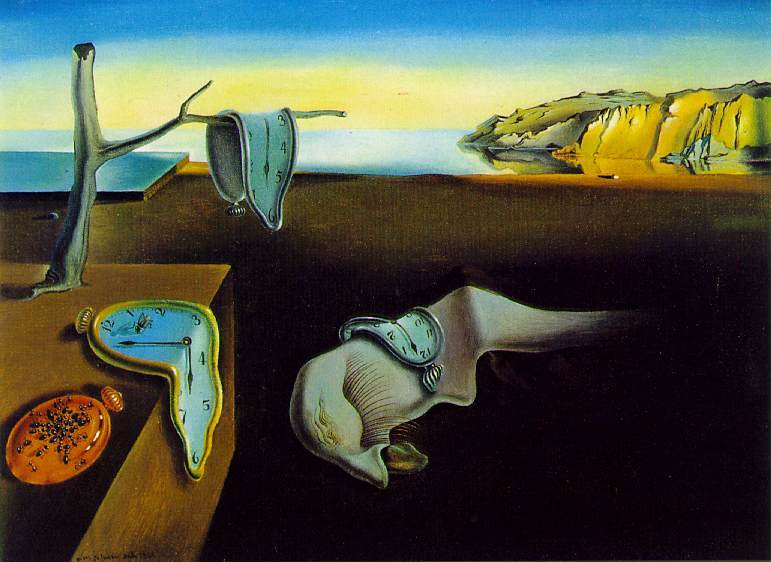 The Persistence of Memory 1931 by Dali Salvador Oil Painting reproduction