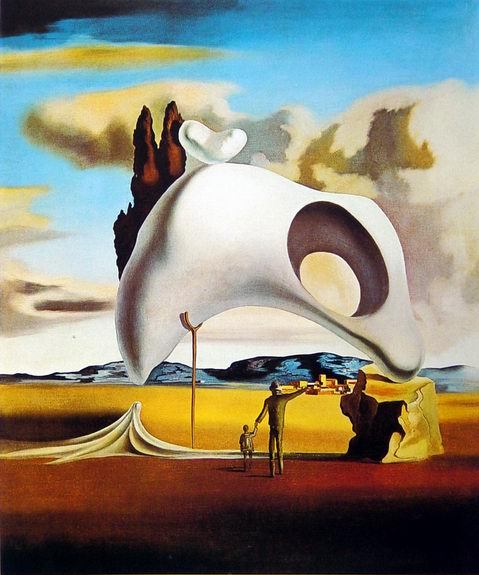 Atavistic Ruins after the Rain ,1934 by Dali Salvador Oil Painting reproduction