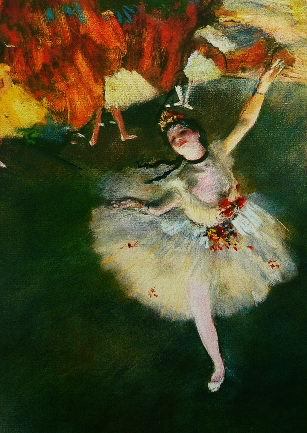 Ballerian  by Edgar Degas Oil Painting reproduction