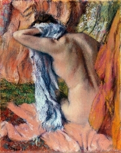 After the Bath 1890-93  by Edgar Degas Oil Painting reproduction