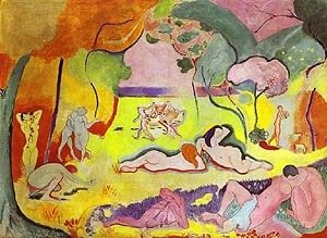 Le bonheur de vivre by Henri Matisse Oil Painting reproduction