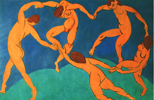 The Dance 1909 (Danse) by Henri Matisse Oil Painting reproduction