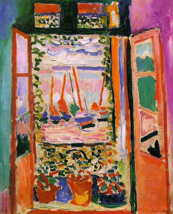 Open Window, Collioure, 1905 by Henri Matisse Oil Painting reproduction