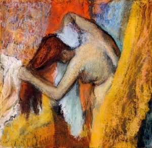 Woman at Her Toilette 1900-05 by Edgar Degas Oil Painting reproduction