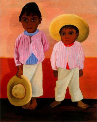 My Godfather's Sons 1930 by Rivera Diego Oil Painting reproduction