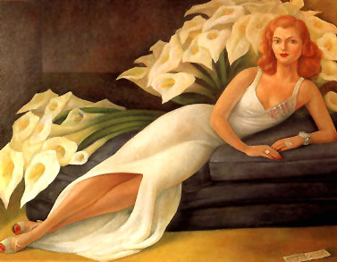portrait of natasha gellman 1943 by Rivera Diego Oil Painting reproduction