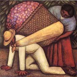 the_flower_carrier by Rivera Diego Oil Painting reproduction