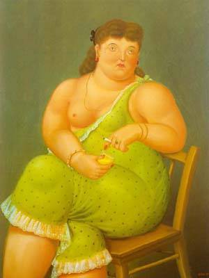 amalia_1995 by Botero Fernando Oil Painting reproduction