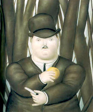 man 1969 by Botero Fernando Oil Painting reproduction